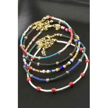 Karışık Miyoki Boncuk Bileklik