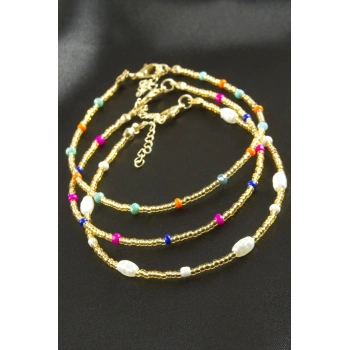 Karışık Miyoki Kum Boncuk Bileklik