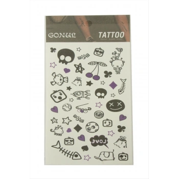 Karışık Tattoo Dövme Sticker