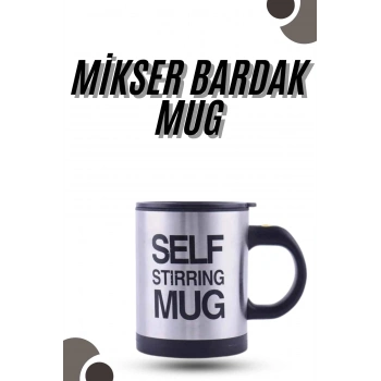 Karıştırıcı Özellikli Mikser Kupa Bardak Kompakt Taşınabilir Mug