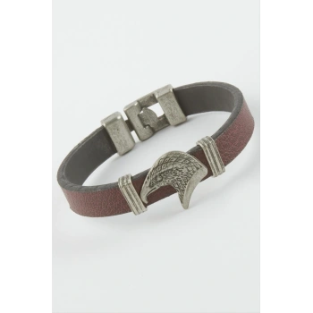 Kartal Suni Deri Bileklik