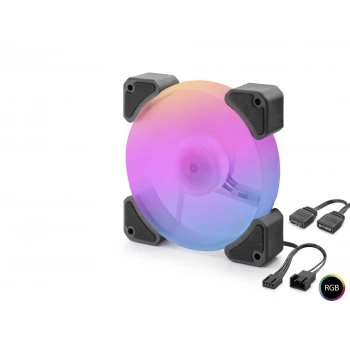 Kasa Fanı Argb 12 Cm - Siyah ND2661