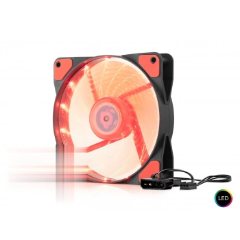 Kasa Fanı Led 12 Cm - Siyah HDX1520