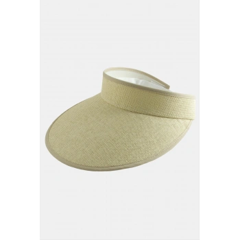 Kasketli Hasır Tennis Şapkası