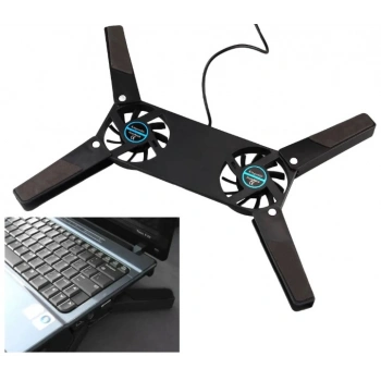 Katlanabilir Laptop Soğutucu 2 fanlı (4887)