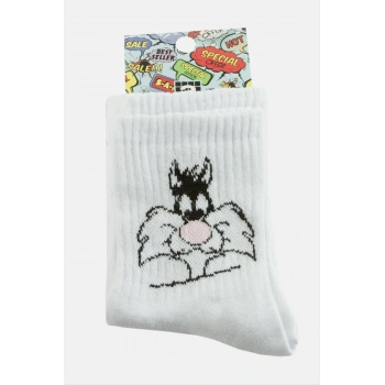 Kedi Kolej Çorap 8*28