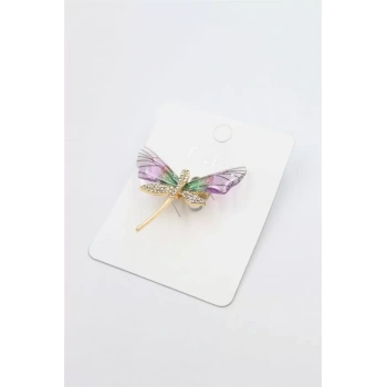 Kelebek Broş - Pembe