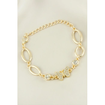 Kelebek Taşlı Trend Bileklik