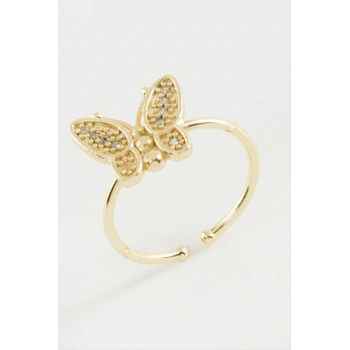 Kelebek Taşlı Yüzük