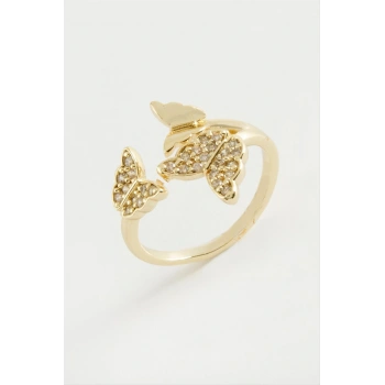 Kelebek Taşlı Yüzük