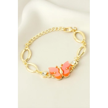 Kelebek Zincirli Bileklik