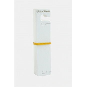 Kelepçe Lüx Dik Kalın Bileklik Kartı 100 Adet