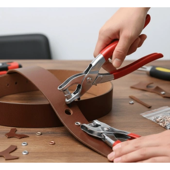 Kemer Delme Perçin Atma Pensesi 2 li Seti