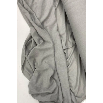 Keten Kumaş - Organik Kumaş - Perde Kumaşı - Ince Keten - Kıyafet Için Kumaş Örtü Gri 42