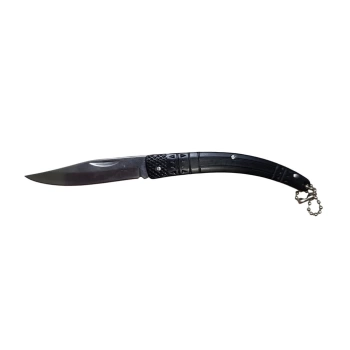 Kılçık Outdoor Çakı 16CM Manuel Işlemeli Sap Siyah