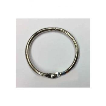 Kilitli Yuvarlak Halka, 2cm - 100 Adet