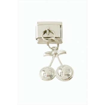 Kiraz Sallatılı Çelik Charm