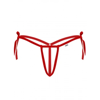Kırmızı İpli Kadın Büyük Beden Fantazi G String