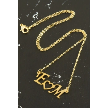 Kişiye Özel İsim Yazılı Kolye