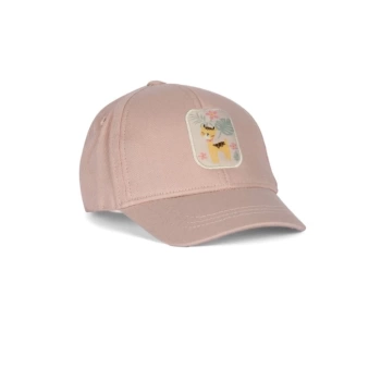 Kitti Etiketli Bebe Kız Şapka Y25140-01 Pudra