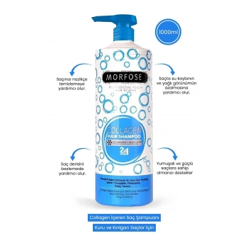 Kolajen Şampuan 1000 ML - Zayıf ve Zarar Görmüş Saçlar