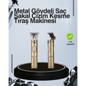 Kompakt Tasarımlı, Uzun Pil Ömürlü Saç Sakal Kesme Makinesi