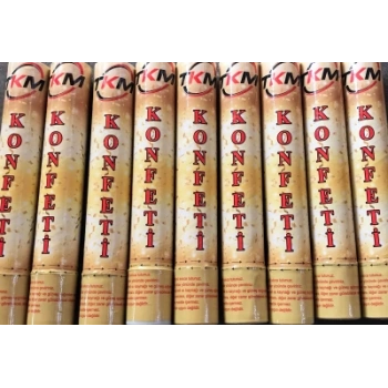 KONFETİ KARNAVAL METALİK RENKLİ 30CM (4887)