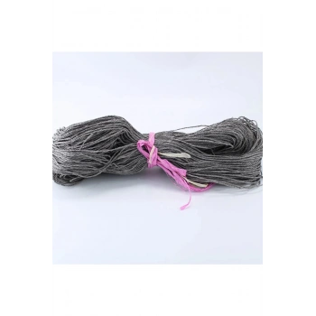 Koyu Gri Renk Çile Kağıt İp Çanta Ipi Supla Ipi  No:53 - (550-600 gr)