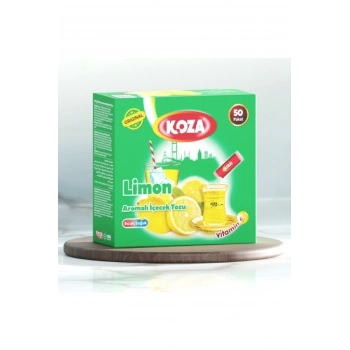 Koza Tek İçimlik Limon Aromalı Toz İçecek 50li
