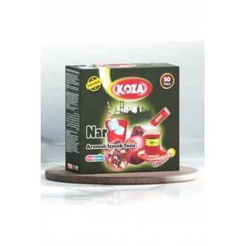 Koza Tek İçimlik Nar Aromalı Toz İçecek 50li