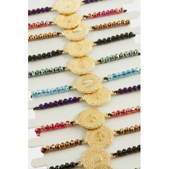 Kristal Çeyrek Bileklik