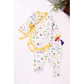 Kruvaze Bağlamalı Camp Desenli 2li Erkek Takım