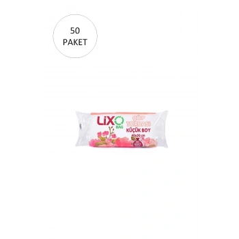 Küçük Boy Çöp Torbası 40 x 50 cm 30 Lu Rulo x 50 Paket = 1.500 Adet (Şeffaf)