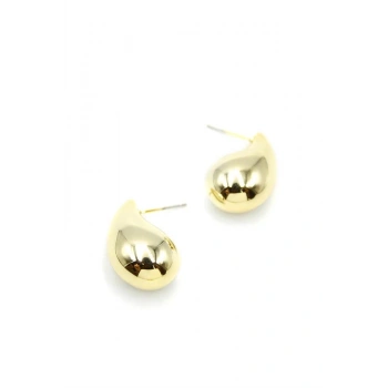 Küçük Damla Küpe - Altın