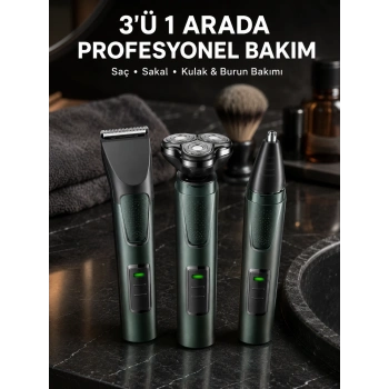Kulak Ve Burun Başlıklı Profesyonel Tıraş Makinesi Yeni Nesil