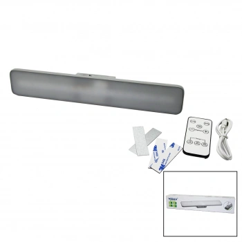 KUMANDALI - ZAMAN - IŞIK GÜCÜ AYARLI METAL ASKILI - USB ŞARJLI LAMBA FENER 20SMD LED (4887)