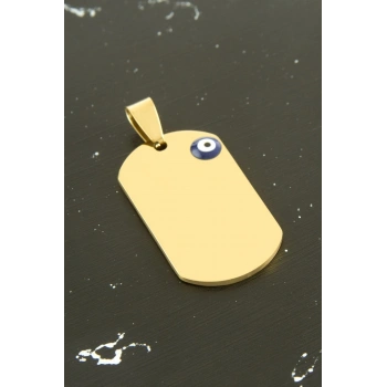 Künye Çelik Kolye Ucu 2*3,5 cm