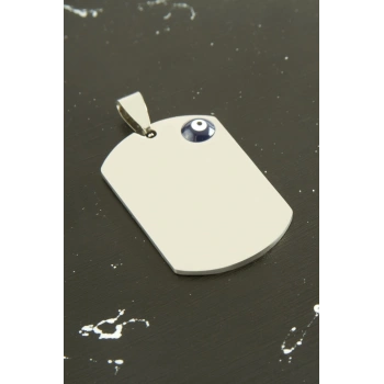 Künye Çelik Kolye Ucu 2,5*3,5 cm