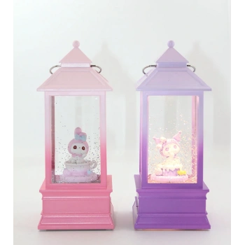 Kuromi Işıklı Müzikli Kar Küresi