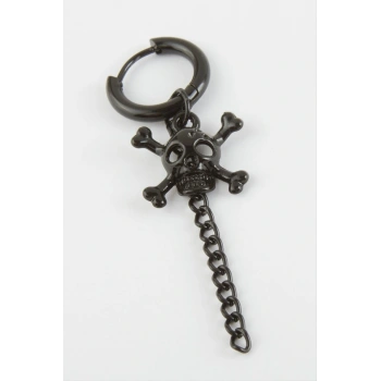 Kuru Kafa Erkek Çelik Küpe