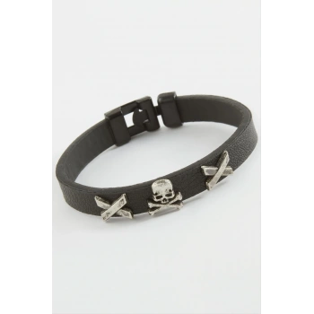 Kuru Kafa Kaliteli Suni Deri Bileklik