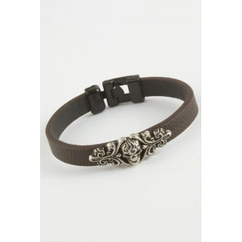 Kuru Kafa Kaliteli Suni Deri Bileklik