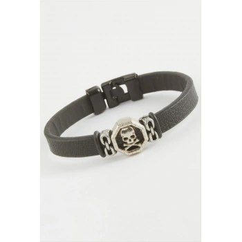 Kuru Kafa Kaliteli Suni Deri Bileklik