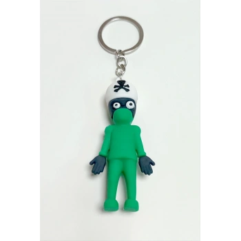 Kuru Kafa Silikon Anahtarlık