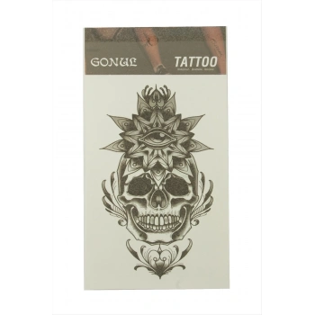 Kuru Kafa Tattoo Dövme Sticker