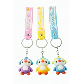 Kuş Silikon Anahtarlık