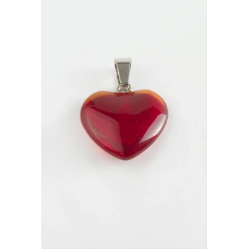 Kuvars Kalpli Doğaltaş Kolye Ucu