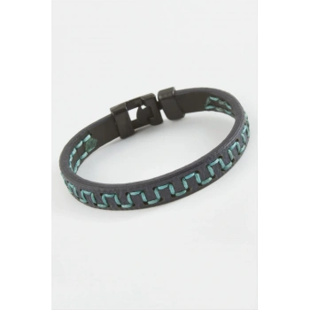 Labirent Kaliteli Suni Deri Bileklik