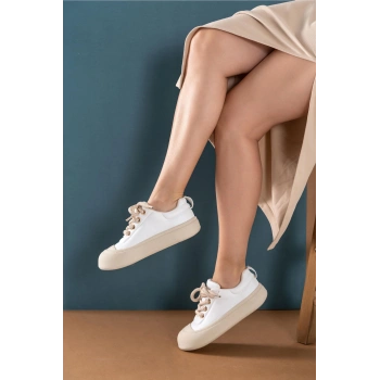 Lavender Beyaz Spor Ayakkabı