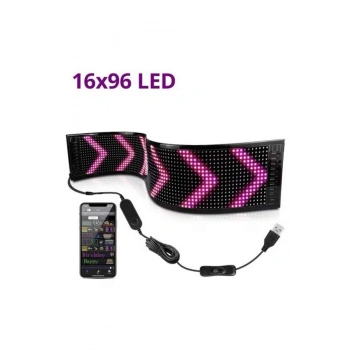 Led Ekran Matrix Panel En Büyük Boy Araba Yazısı